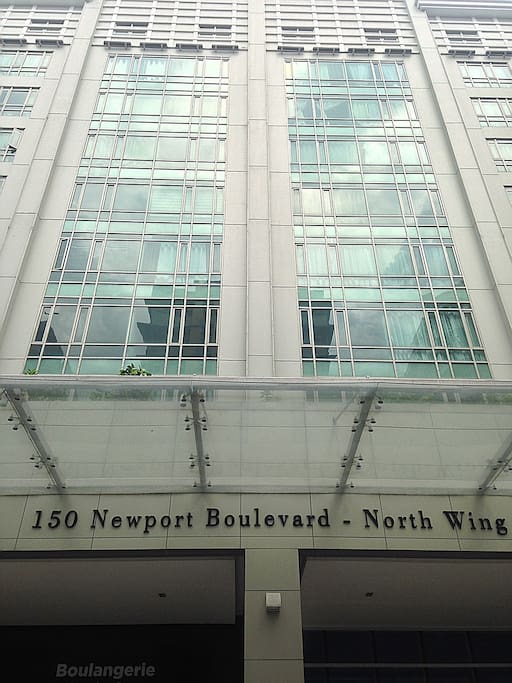Facade of the condominium during daytime
