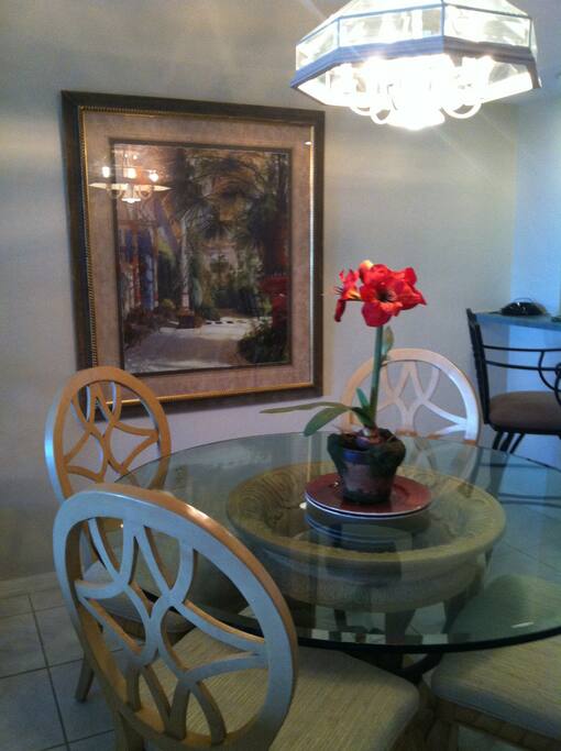 Dining area