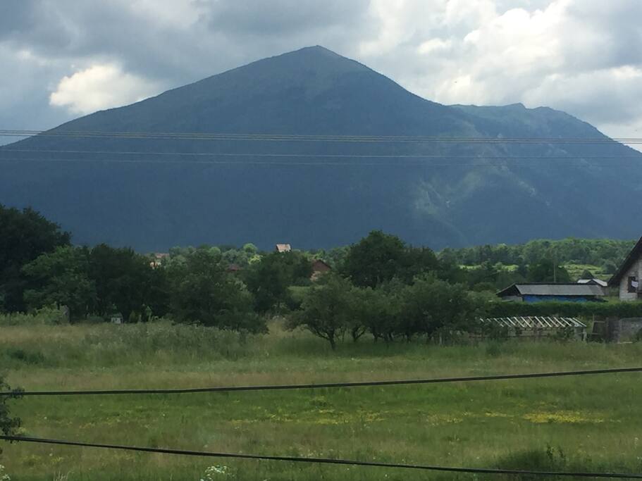 Mountain Rtanj view