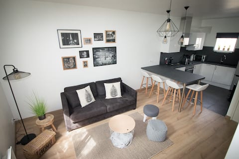 F2 duplex apartment in the heart of Pontoise