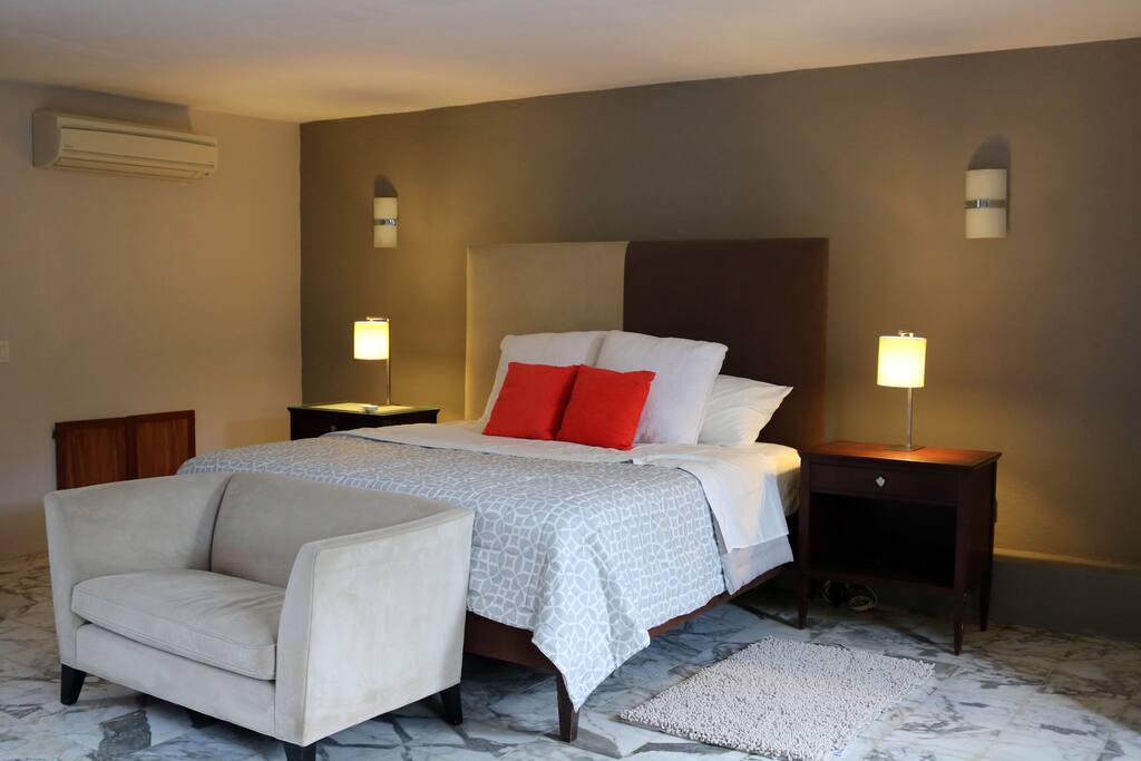 Master bedroom on third floor