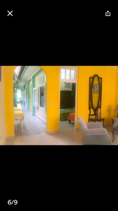 Interior hall view