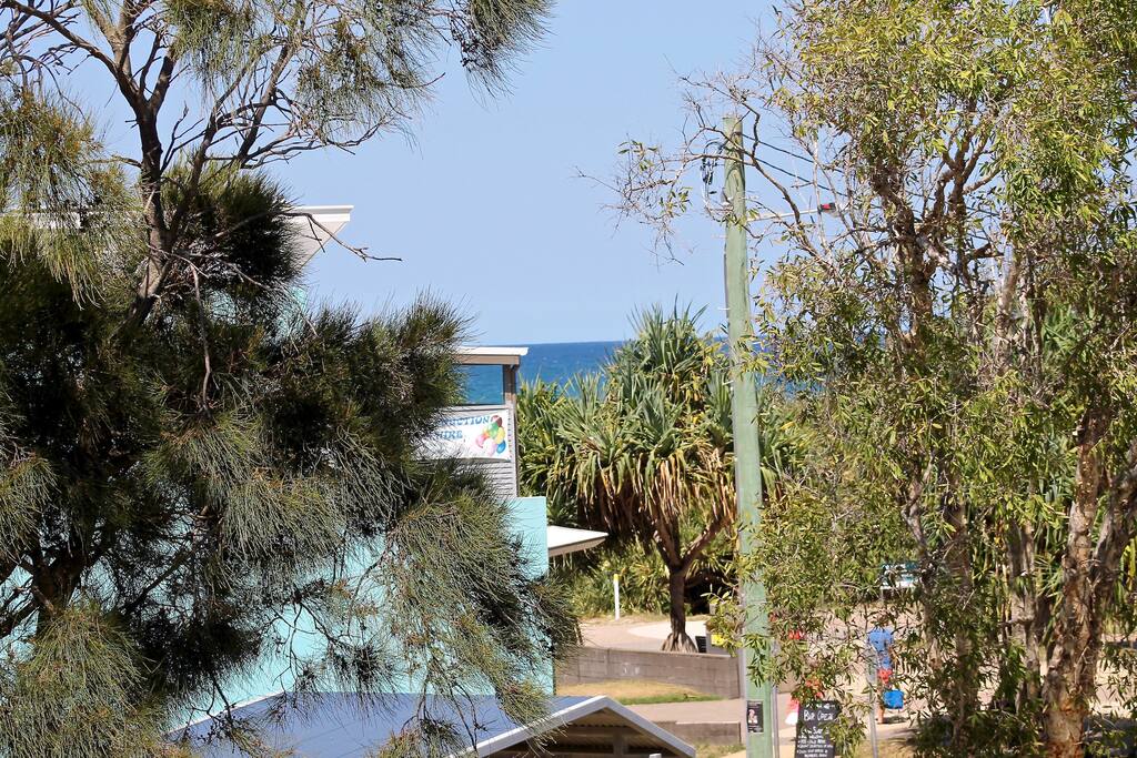 View from balcony straight ahead