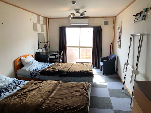 Aizu Traditional cultural couple-friendly room TV!