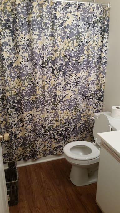 private, clean bathroom