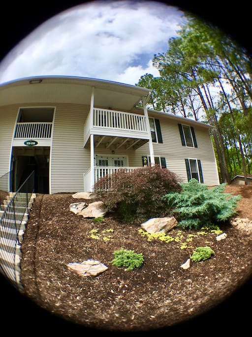 The front of our building.