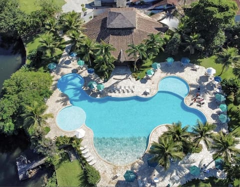 Apartment de Férias em Resort paradisiacal.