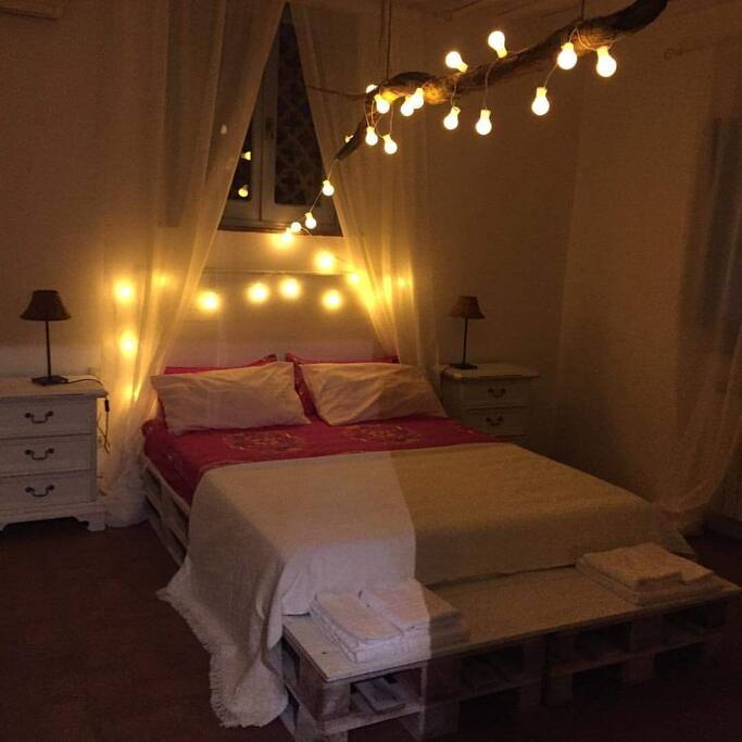 the bedroom