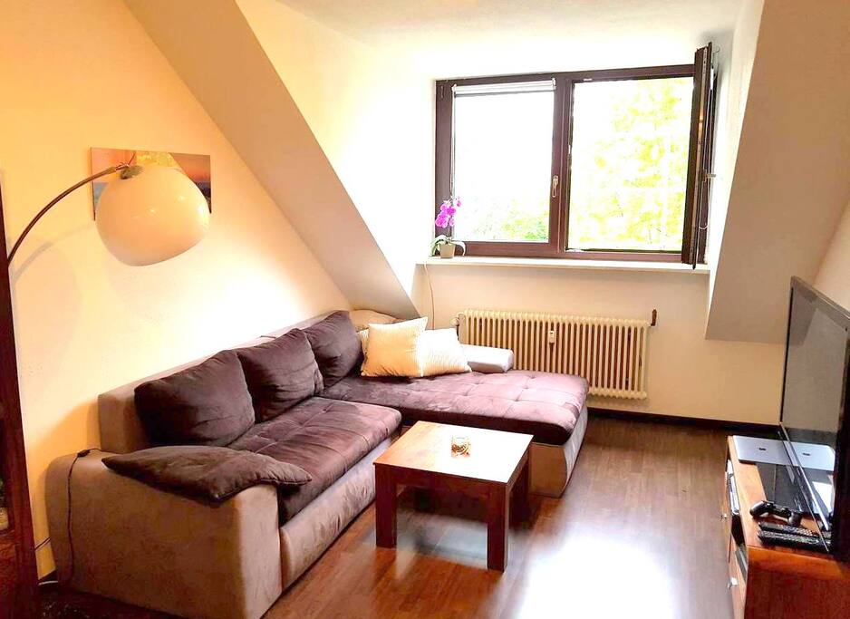 Living room/Wohnzimmer mit Couch
