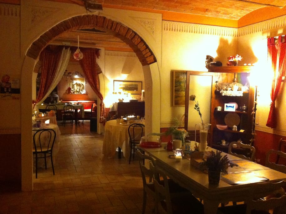 La sala delle colazioni