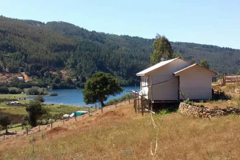 Cabaña con tinaja