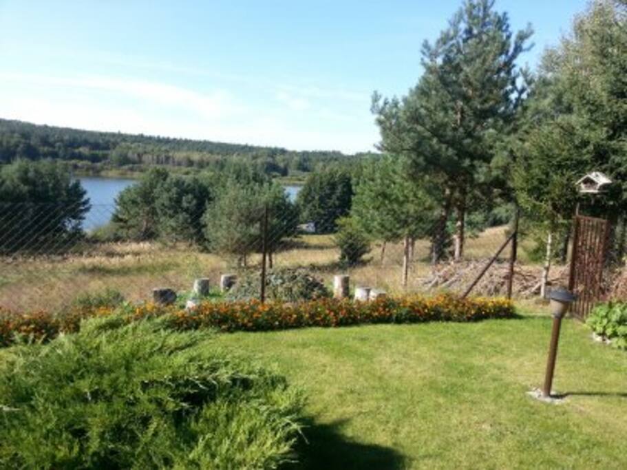 widok z tarasu
