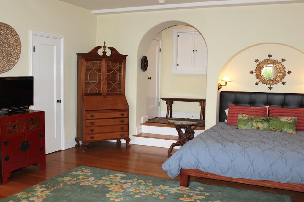 sleeping area
