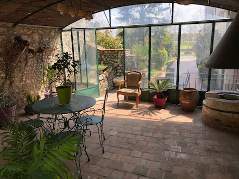 19th century family house overlooking the Loire