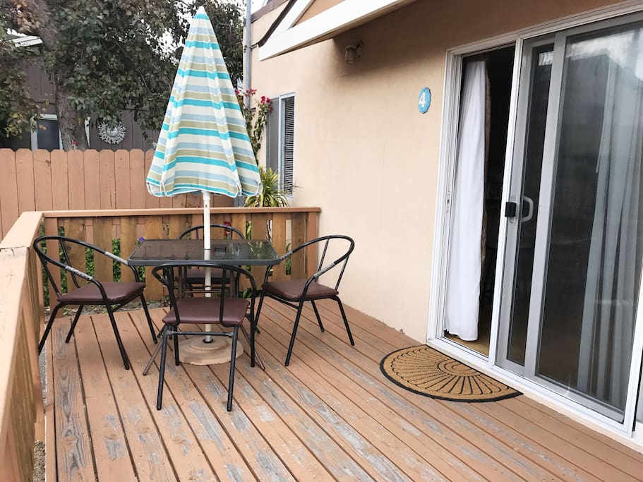 Back Unit Patio