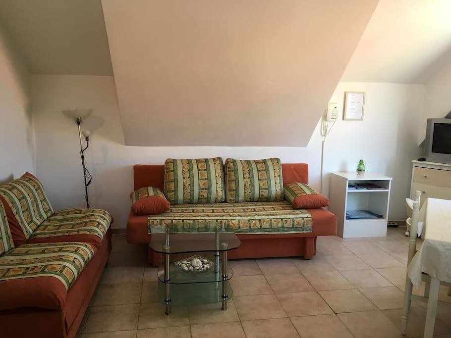 Living room, Surface: 10 m²