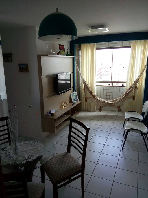 Rede com vista para Boa viagem do 25 andar