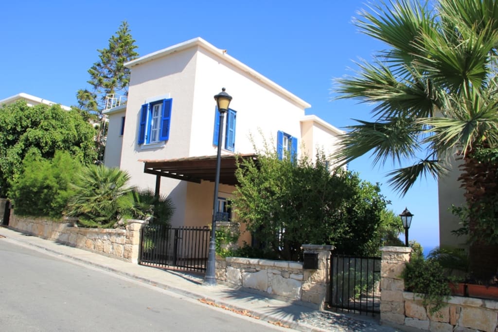 The villa