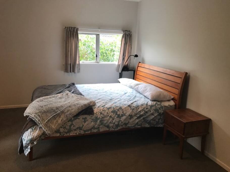 Large sunny room with separate shower and toilet.