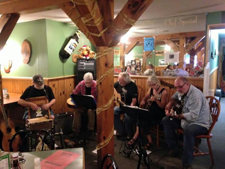 Music Night every Saturday in July and August from 5pm until 9pm in our dining room.