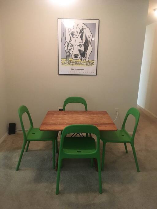 Dinning table (shared area)