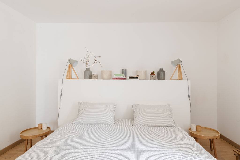 Chambre très calme donnant sur le jardin