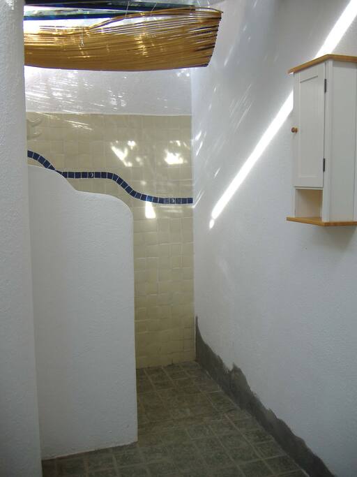 Light, spacious and specially designed bathroom