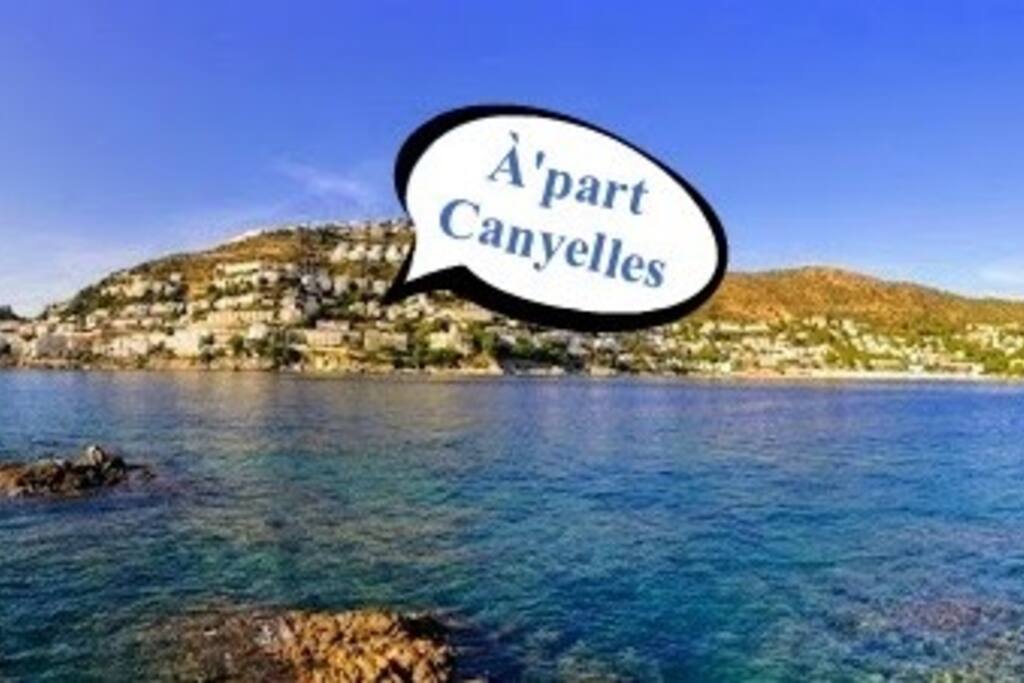 et voila ... la vue de la résidence depuis la mer ....