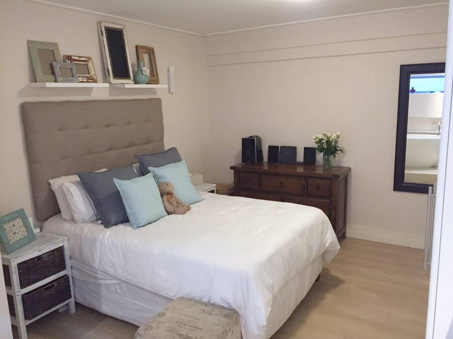 Main bedroom with comfy double bed