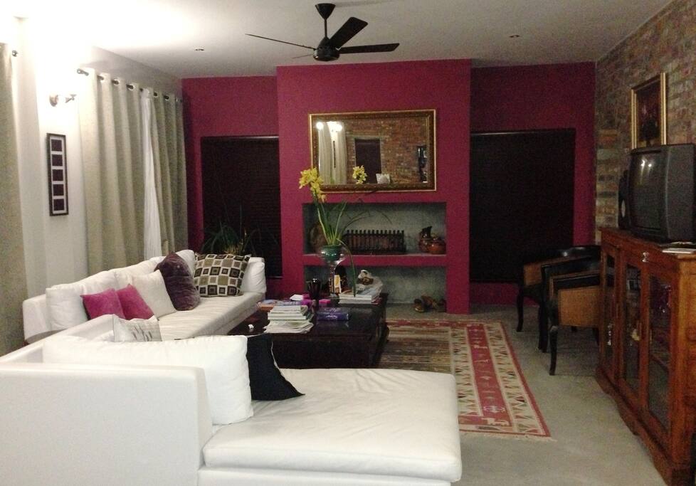 Open plan lounge area