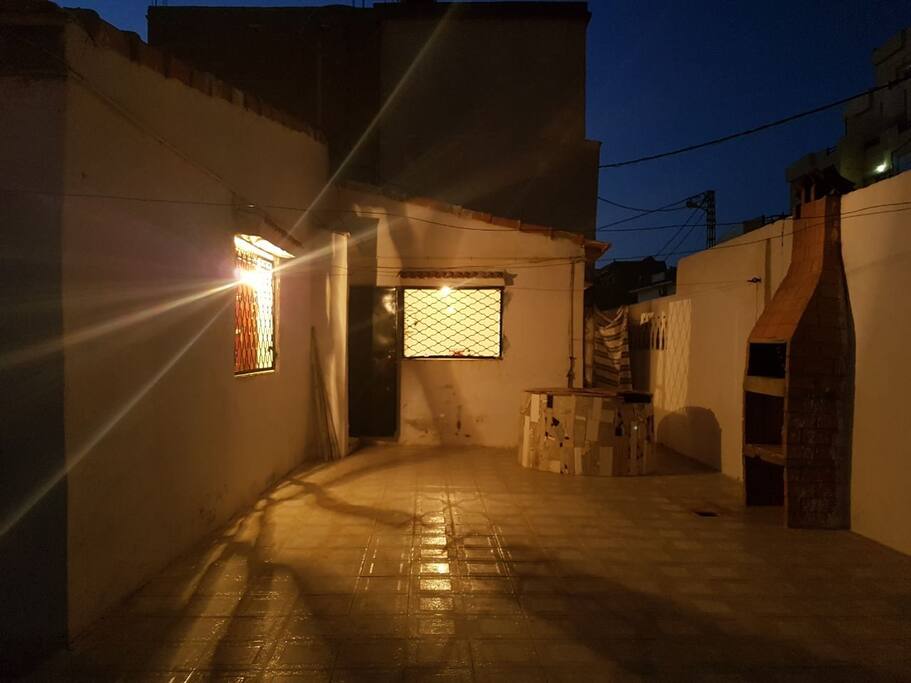 vue depuis l'entrée.