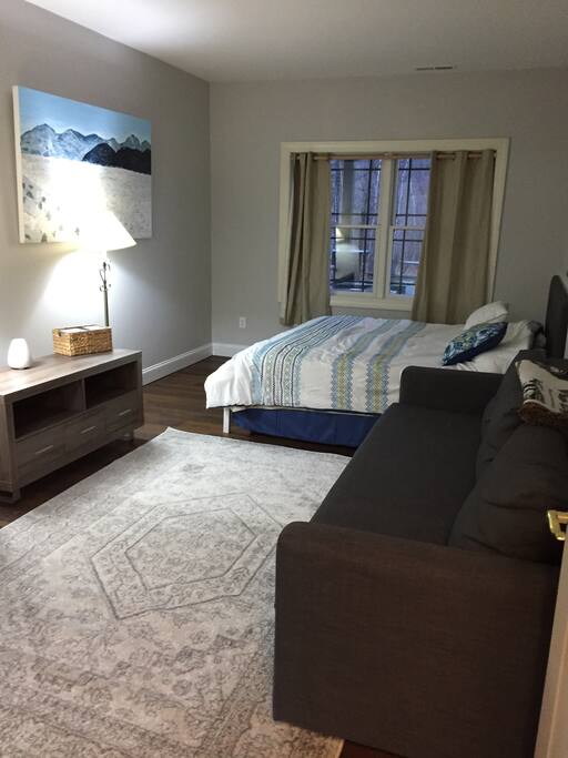 King Bed With Comfortable Slide PullOut