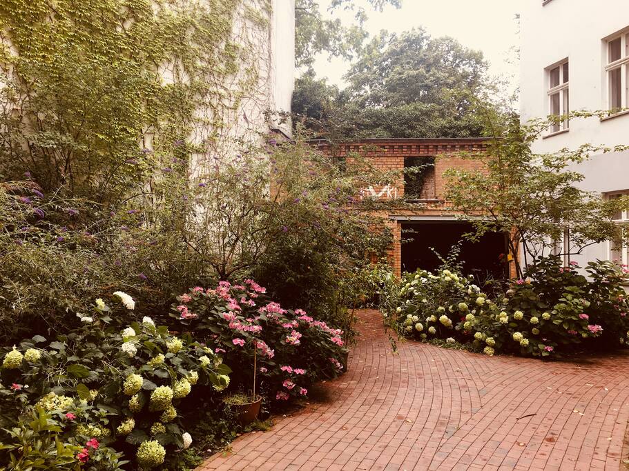 Backyard (left & right side private use of the neighbors)