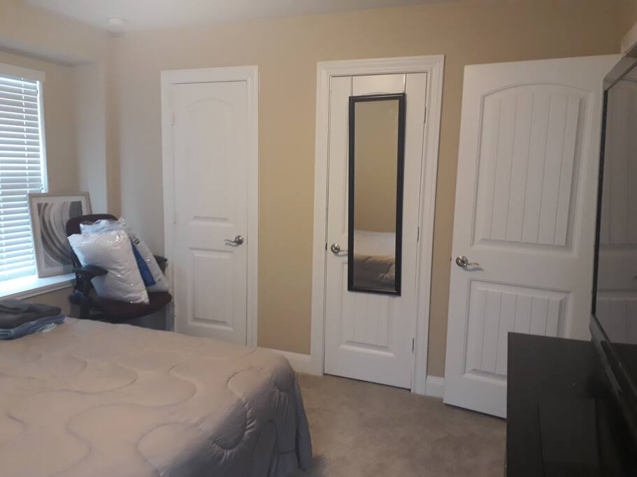 Plenty of closet space