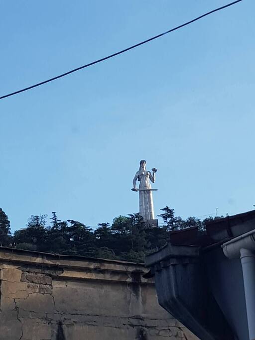 View from the window - Kartlis Deda