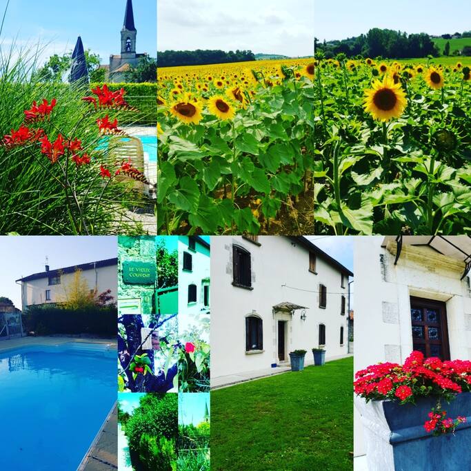 Le Vieux Couvent is Great Place for Family get togethers and meeting up with Friends.