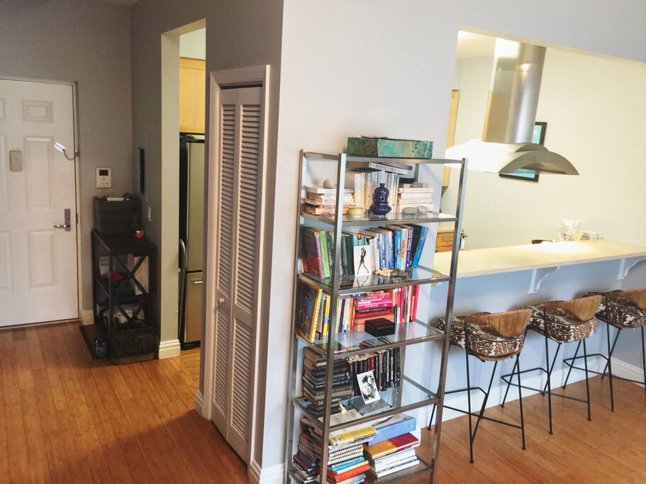 Living Room, bookcase
