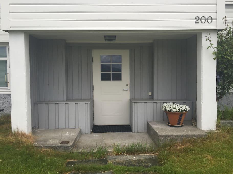 Entrance of appartment