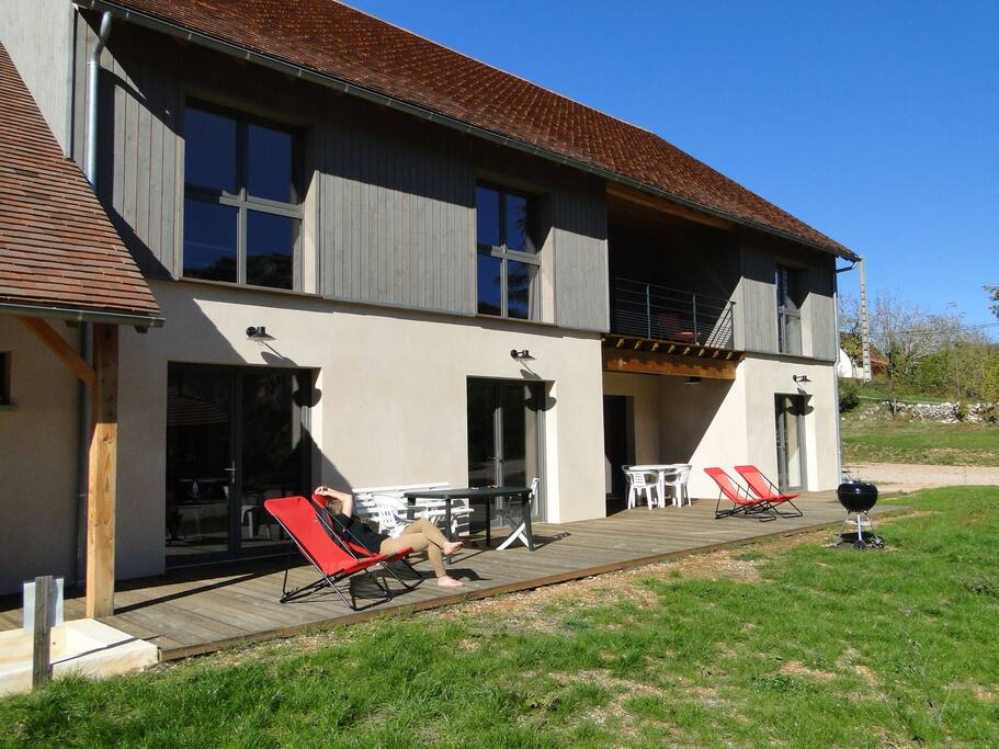 Terrasse, chaises longues et farniente...