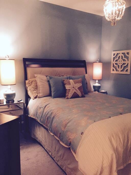 Bedroom and bath available for you.