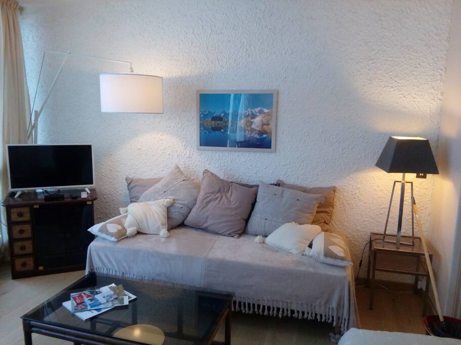 Télévision et et meuble Wifi