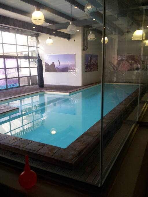 indoor heated swimming pool