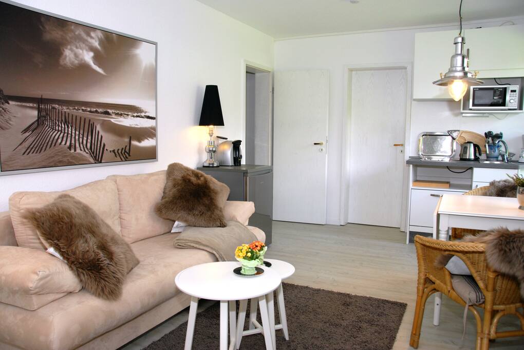 Wohnzimmer mit Pantry