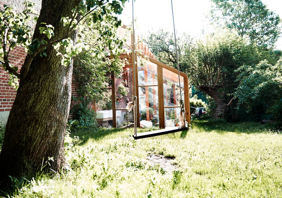 Up for a swing? Or just a coffee in the midday sun.