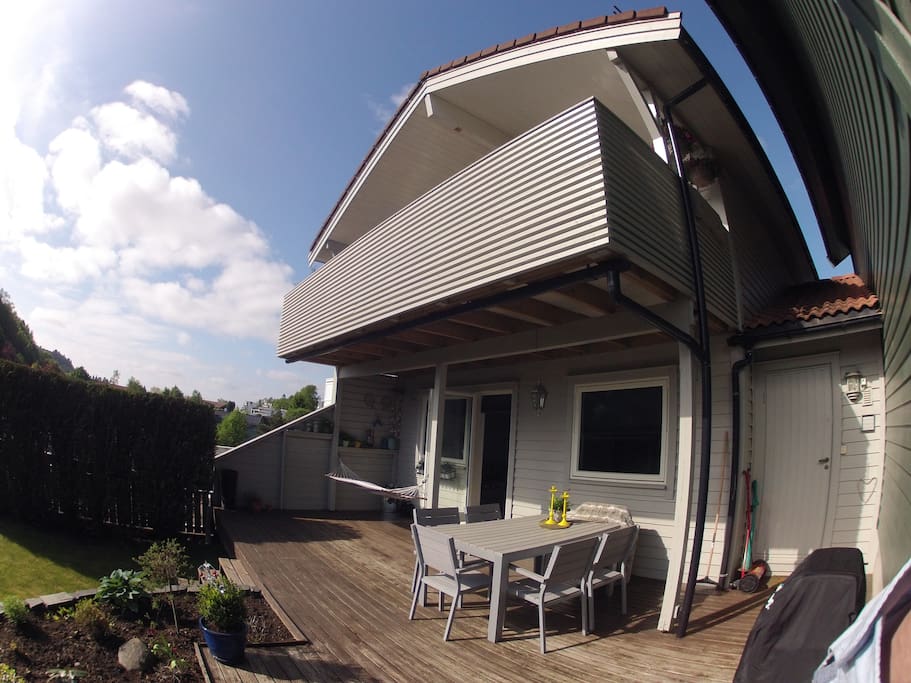 Garden and terrace