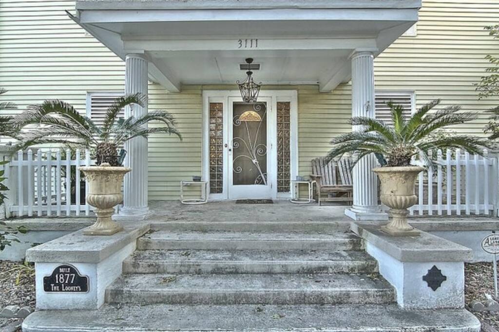 140 yr old home in Galveston's Historic District.