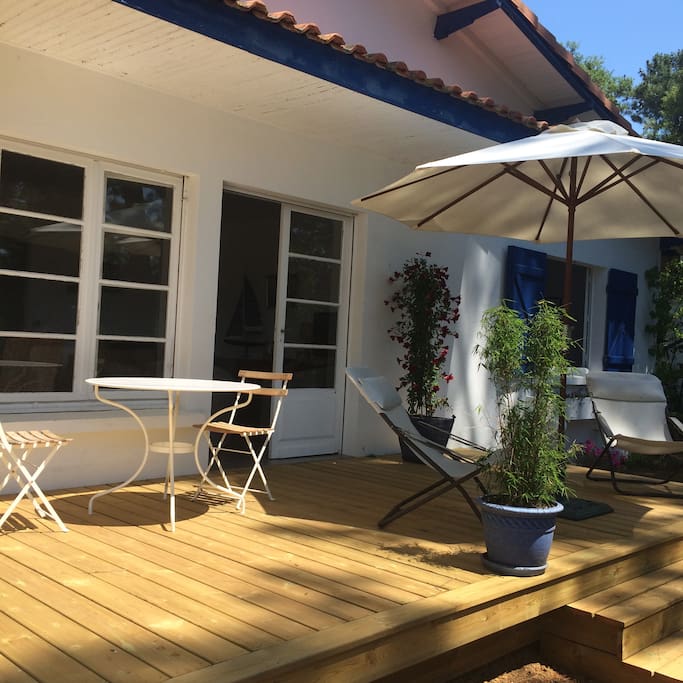 grande terrasse au Sud