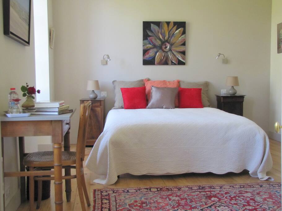 Chambre Merise lit king size