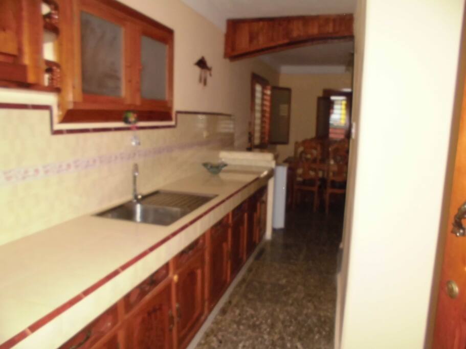cocina de la habitación