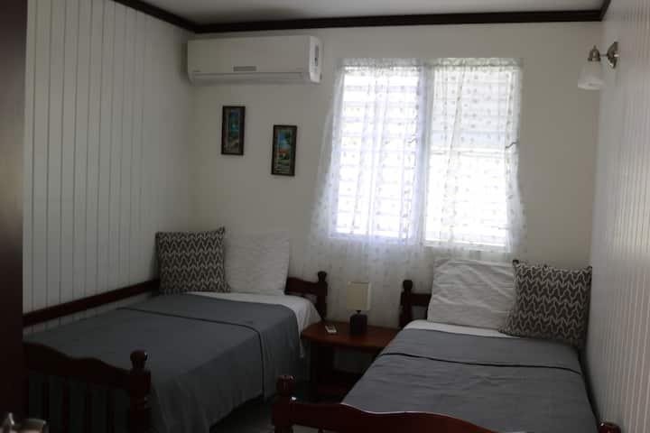 Втора стая - 2 единични легла
Втора стая - 2 единични легла - климатик 